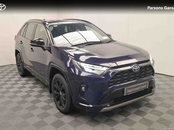 Toyota RAV4 SUV, Petrol Hybrid, 2024, Blue