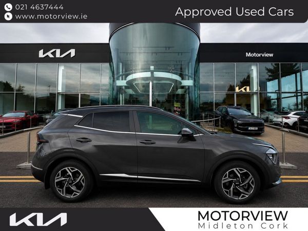 Kia Sportage SUV, Diesel Hybrid, 2023, Black