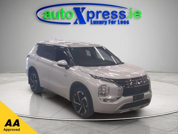 Mitsubishi Outlander SUV, Petrol Plug-in Hybrid, 2023, White