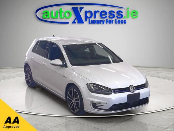 Volkswagen Golf Hatchback, Petrol Plug-in Hybrid, 2017, White