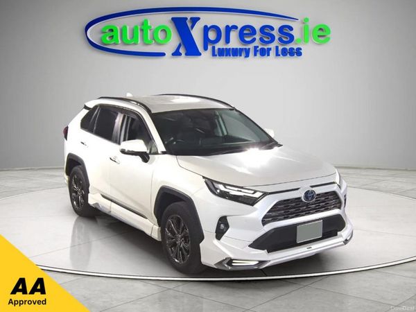 Toyota RAV4 SUV, Petrol Hybrid, 2022, White