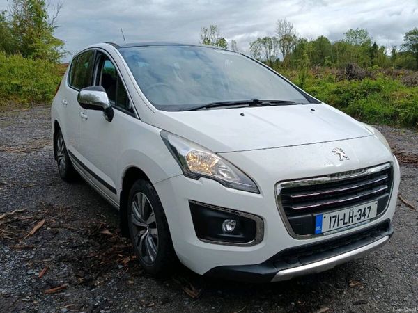 Peugeot 3008 SUV, Diesel, 2017, White