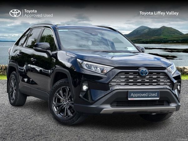 Toyota RAV4 SUV, Petrol Hybrid, 2023, Black