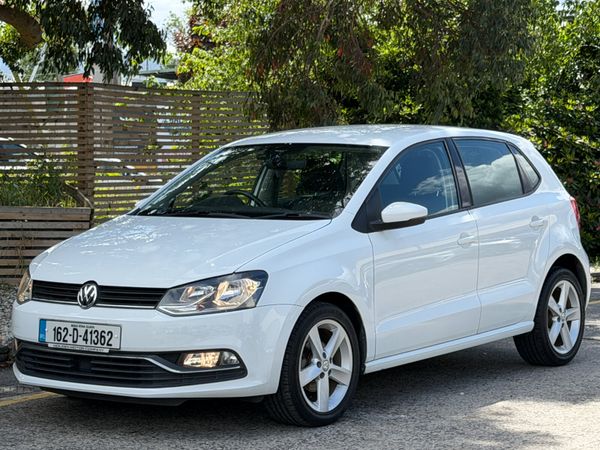 Volkswagen Polo Hatchback, Petrol, 2016, White