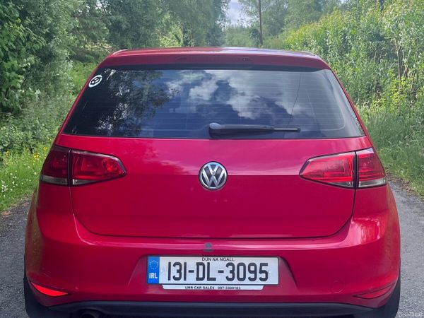 Volkswagen Golf Hatchback, Diesel, 2013, Red