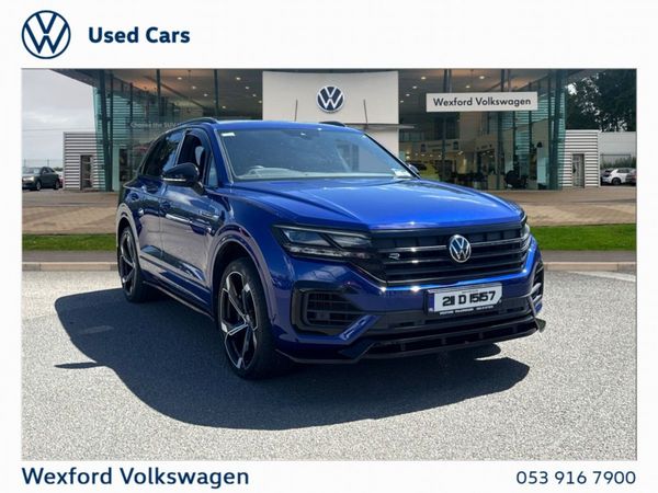 Volkswagen Touareg SUV, Petrol Plug-in Hybrid, 2021, Blue