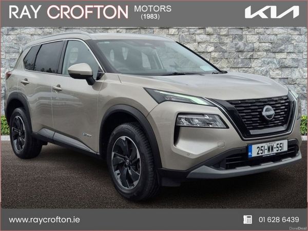 Nissan X-Trail SUV, Petrol Hybrid, 2025, Grey
