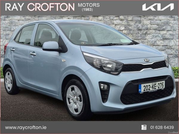 Kia Picanto Hatchback, Petrol, 2020, Blue