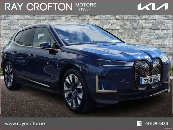 BMW iX Estate, Electric, 2023, Blue