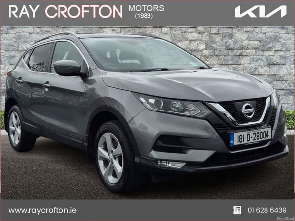 Nissan Qashqai MPV, Petrol, 2018, Grey