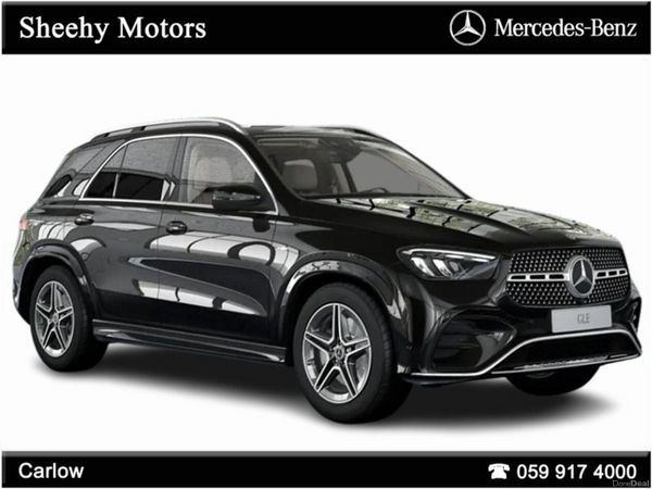Mercedes-Benz GLE SUV, Diesel Plug-in Hybrid, 2026, Black