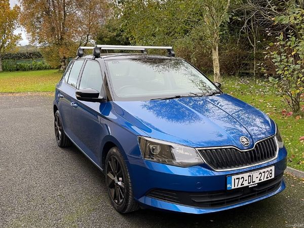 Skoda Fabia Hatchback, Petrol, 2017, Blue