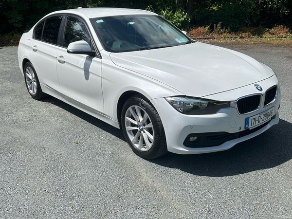 BMW 3-Series Saloon, Diesel, 2017, White