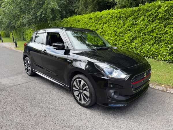 Suzuki Swift Hatchback, Petrol Hybrid, 2017, Black