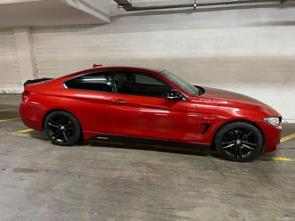 BMW 4-Series Coupe, Diesel, 2014, Red