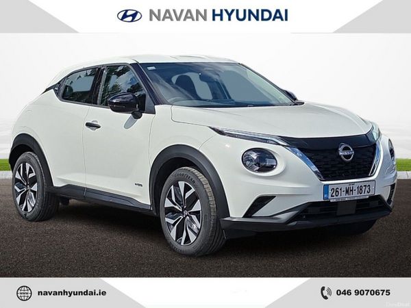 Nissan Juke SUV, Petrol Hybrid, 2026, White