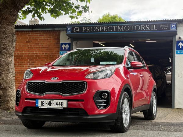 Kia Sportage SUV, Diesel, 2018, Red