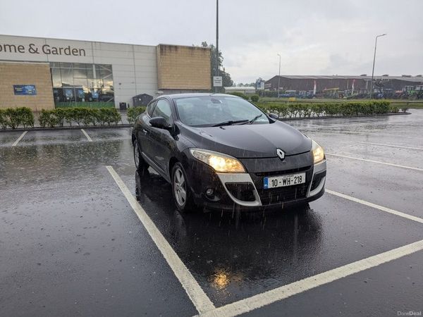 Renault Megane Coupe, Diesel, 2010, Black