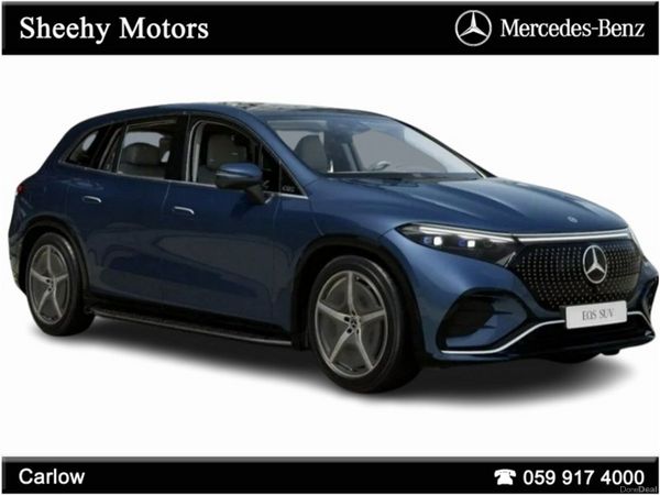 Mercedes-Benz EQS SUV, Electric, 2025, Blue