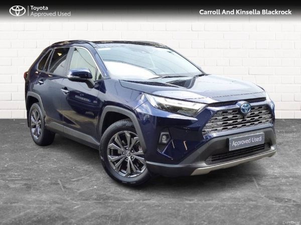 Toyota RAV4 SUV, Petrol Hybrid, 2023, Blue