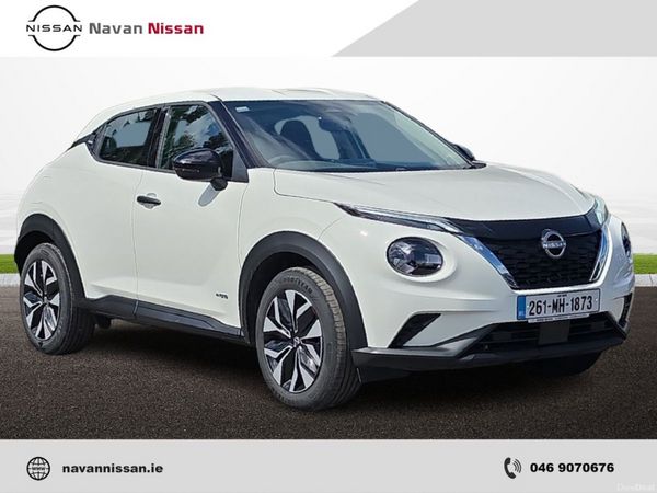 Nissan Juke SUV, Petrol Hybrid, 2026, White