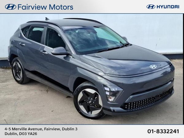 Hyundai KONA SUV, Electric, 2026, Grey