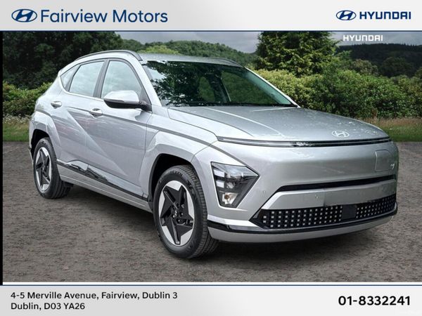 Hyundai KONA SUV, Electric, 2026, Silver