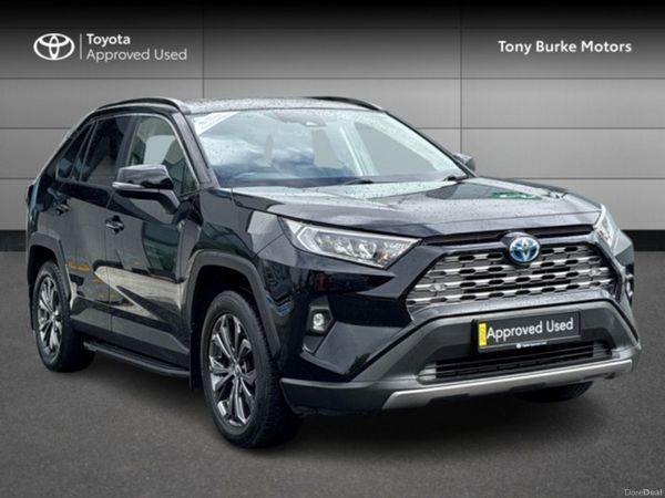 Toyota RAV4 SUV, Petrol Hybrid, 2023, Black