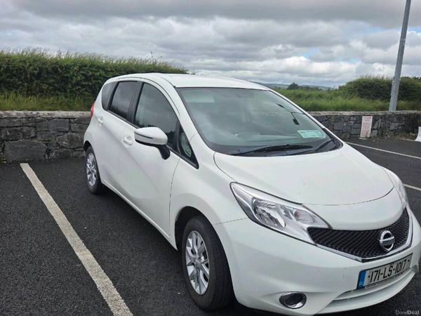 Nissan Note MPV, Petrol, 2017, White