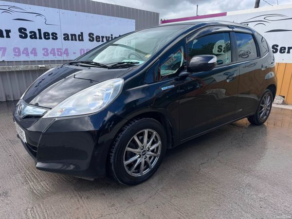Honda Fit Hatchback, Petrol Hybrid, 2012, Black