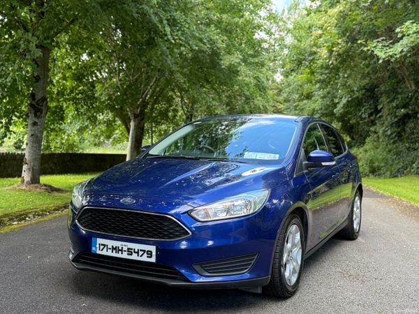 Ford Focus Hatchback, Diesel, 2017, Blue