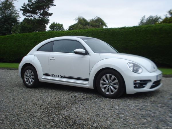 Volkswagen Beetle Hatchback, Petrol, 2017, White