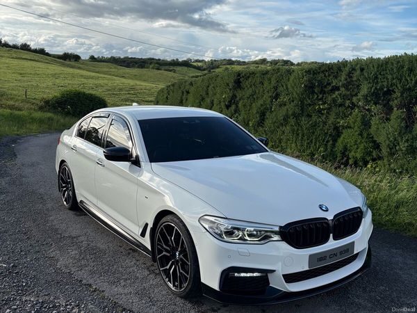 BMW 5-Series Saloon, Diesel, 2018, White