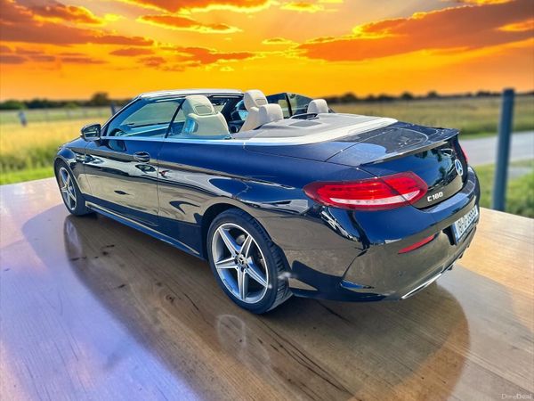 Mercedes-Benz C-Class Convertible, Petrol, 2018, Black