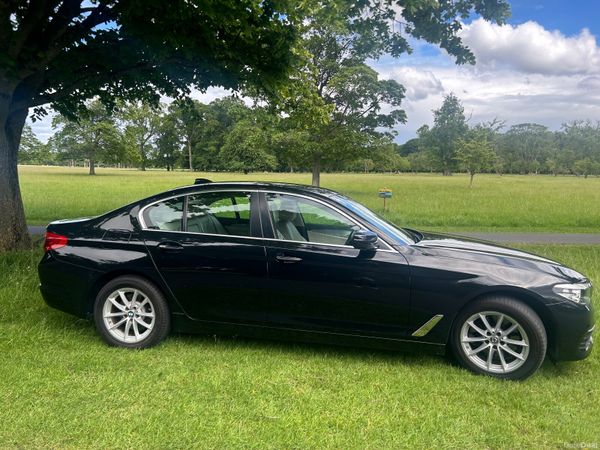 BMW 5-Series Saloon, Diesel, 2017, Black