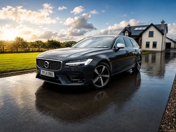 Volvo V90 Estate, Diesel, 2018, Grey