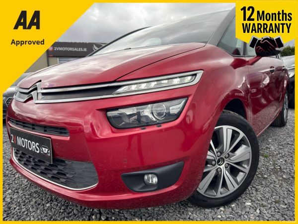 Citroen Grand C4 Picasso MPV, Petrol, 2018, Red