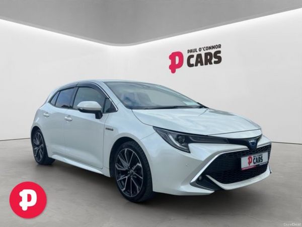 Toyota Corolla Hatchback, Petrol Hybrid, 2018, White