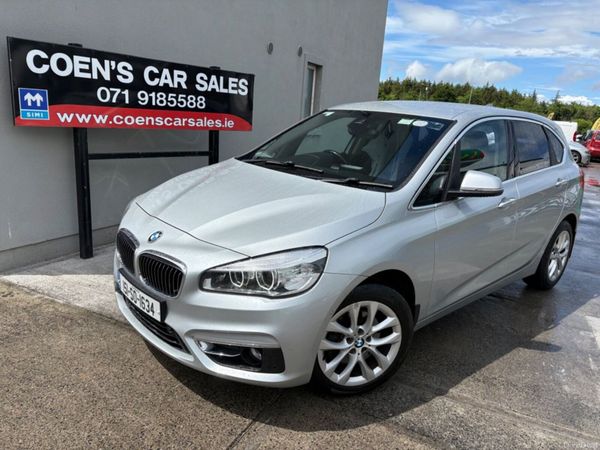 BMW 2-Series Hatchback, Petrol, 2015, Silver