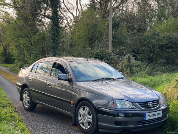 Toyota Avensis Saloon, Petrol, 2003, Grey