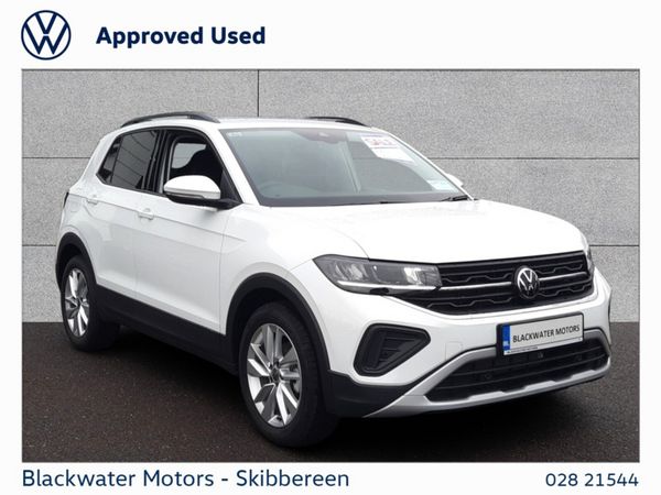 Volkswagen T-Cross SUV, Petrol, 2026, White