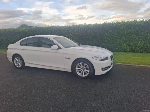 BMW 5-Series Saloon, Diesel, 2010, White