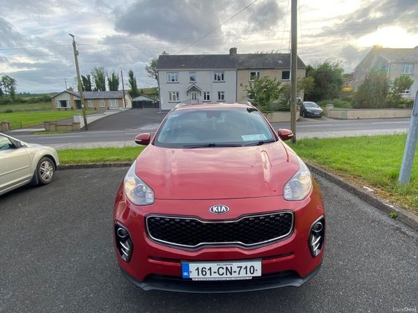 Kia Sportage SUV, Diesel, 2016, Red