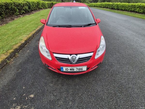 Vauxhall Corsa Hatchback, Petrol, 2010, Red