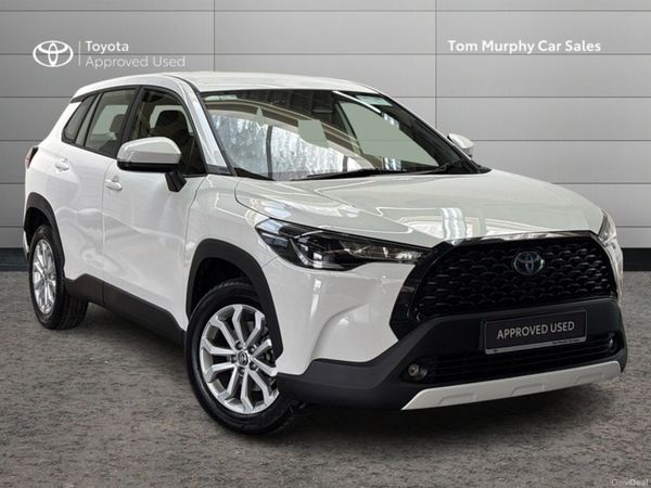 Toyota Corolla Cross Hatchback, Petrol Hybrid, 2024, White