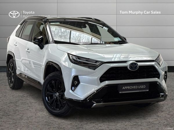 Toyota RAV4 SUV, Petrol Hybrid, 2023, White