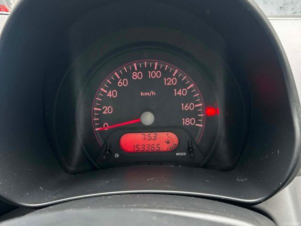 Nissan Pixo Hatchback, Petrol, 2011, Red