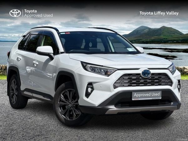 Toyota RAV4 SUV, Petrol Hybrid, 2024, White