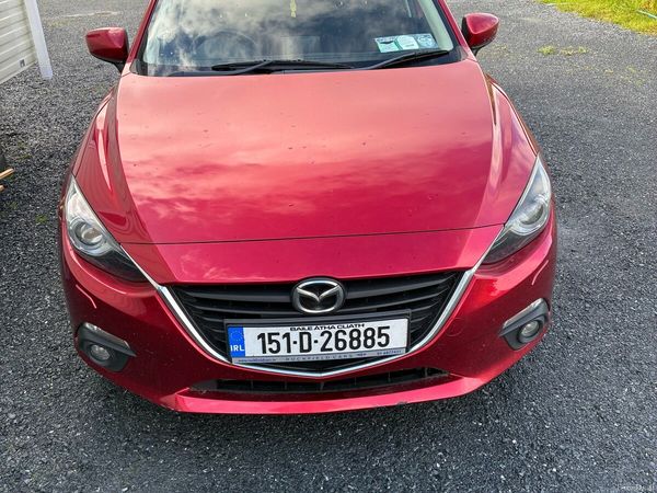 Mazda Mazda3 Saloon, Diesel, 2015, Red