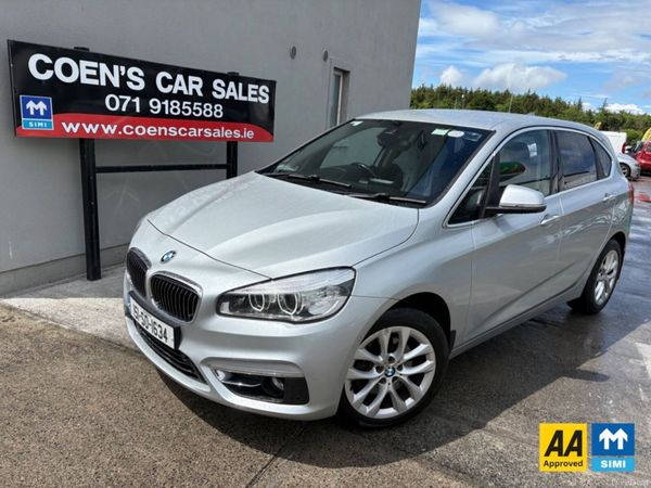 BMW 2-Series Hatchback, Petrol, 2015, Silver